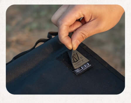 เก้าอี้แคมป์ปิ้ง MOUNTAINHIKER 35X25X28 ซม.สีกากี_11